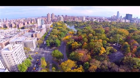 Central Park Aerial View Manhattan New York Youtube