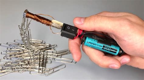 How To Make An Electromagnet Science Project For School Youtube