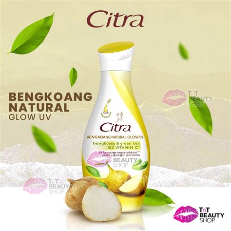 Jual Citra Hand Body Lotion Bengkoang Natural Glow Uv Lotion 60ml