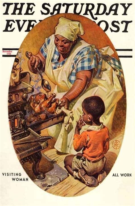 Cranberry sauce and pumpkin pie. 1936 Thanksgiving Black Americana | Family soulfood meal ...