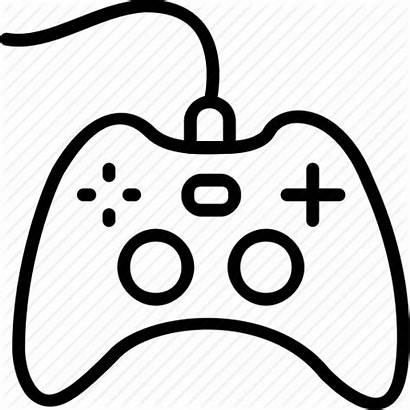 Drawing Games Console Gaming Icon Xbox Gamepad