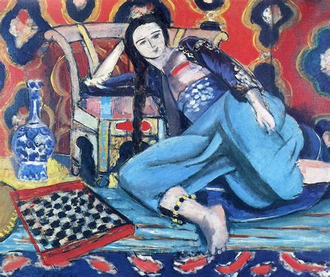 Henri Matisse Picture Odalisque With A Turkish Chair 1928