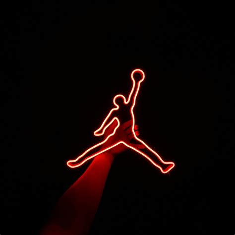 Neon Led Logo Jordan — Nba Gdzie Jest Neon