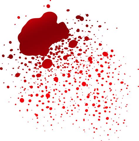 Realistic Dripping Blood Png