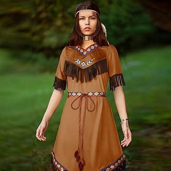 Sexy Women S Native Indians Princess Of Tribe Role Playing Costume Cosplay For Halloween Party