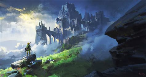 Legend Of Zelda Landscape 3840x2042 Wallpaper