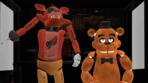 Mmd Fnaf Dadada Freddy Fazbear And Foxy Sing 5 Five Nights At