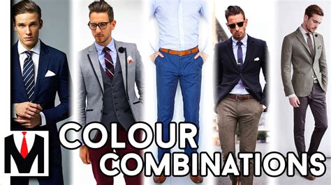 Best Clothing Colour Combinations For Men 20167 Best Looks Youtube