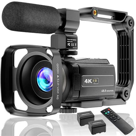 Buy 4k Video Camera Camcorder Uhd 48mp Wifi Ir Night Vision Vlogging