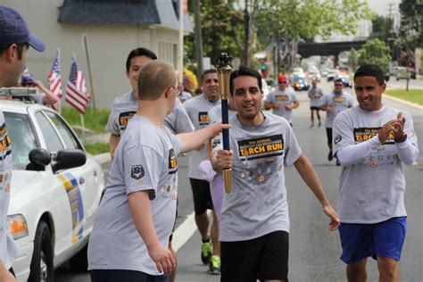 Rppd Takes To The Road For Special Olympics Torch Run Roselle Park News