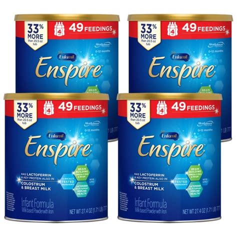 Enfamil Enspire Infant Formula With Mfgm And Lactoferrin A Protein Found