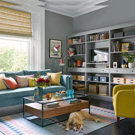 30 Gray Themed Living Room