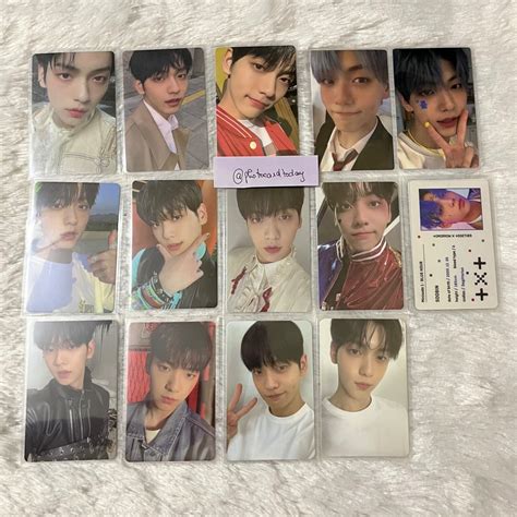 Txt Soobin Photocard Compilation Card Album Official Kpop Ebay