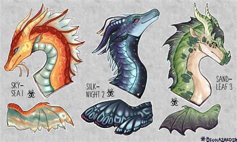 How To Draw Wings Of Fire Dragon Heads Max Blog