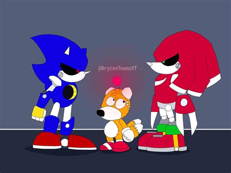 Metal Sonic Tails Doll And Metal Knuckles Rsonicthehedgehog