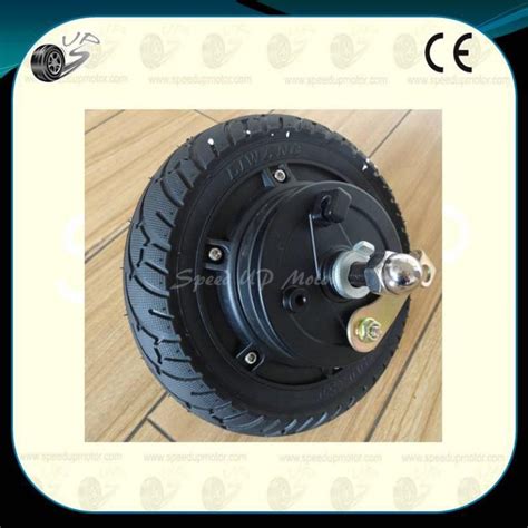 36v 250w Single Shaft Brushless Gearless Wheel Hub Motor With Solid