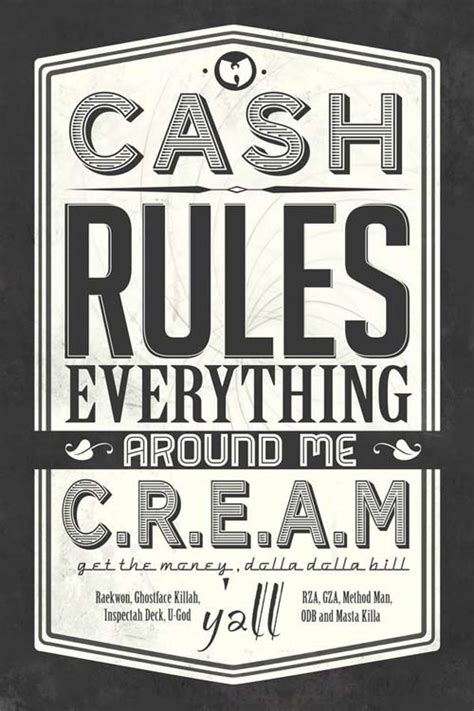 Find and save cash rules everything around me memes | from instagram, facebook, tumblr, twitter & more. 30 Creative Poster Designs You Wish You Had Created