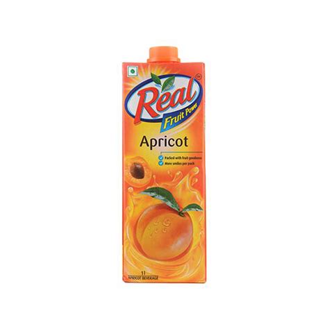 Real Fruit Power Apricot Juice Price Buy Online At ₹99 In India