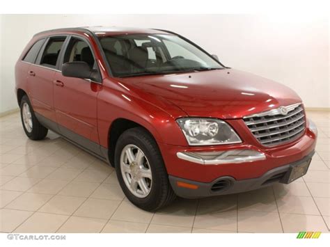 Inferno Red Crystal Pearl 2006 Chrysler Pacifica Touring Exterior Photo