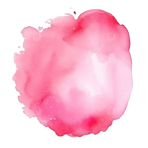 Watercolor Stain Pink Pink Watercolor Stain Png Transparent Image