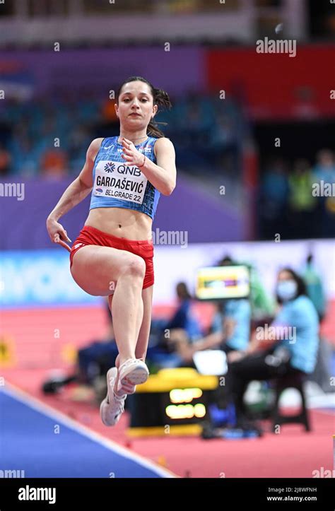 Milica Gardasevic Long Jump Hi Res Stock Photography And Images Alamy
