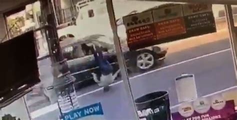 Horrifying Moment Grandma 70 Is Hurled Through The Air By Maniac Hit And Run Driver On