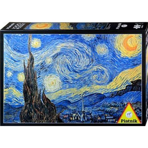 Piatnik Starry Night 1000 Piece Vincent Van Gogh Jigsaw Puzzle