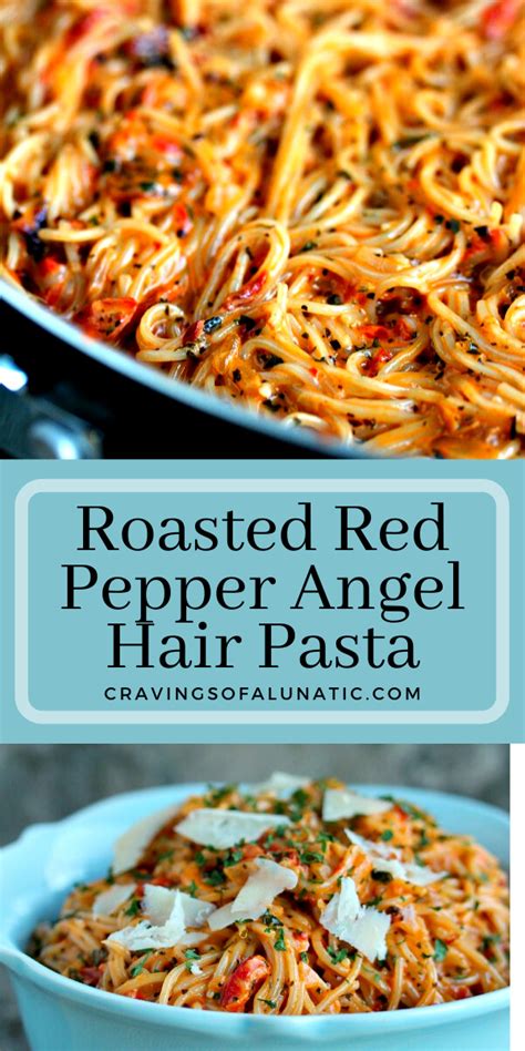 Blink and you'll miss us. Roasted Red Pepper and Chipotle Pepper in Adobo Angel Hair Pasta