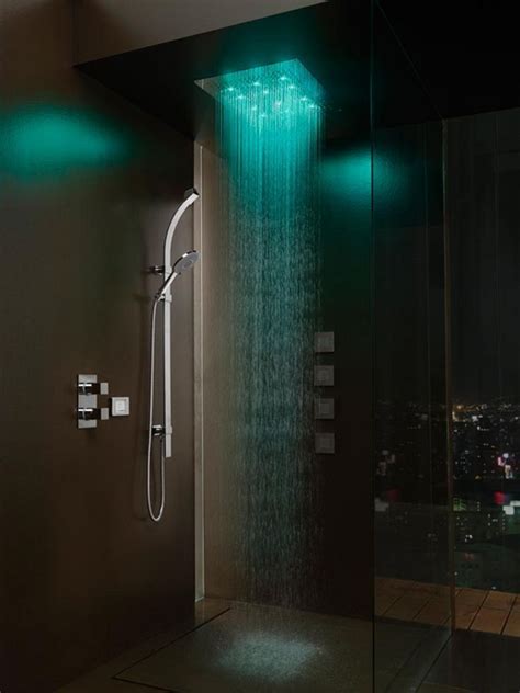 Use our guide to learn the different styles and models for your bathroom. shower head with built-in lights DREAM - H37455 BOSSINI | Modern shower design, Modern shower ...