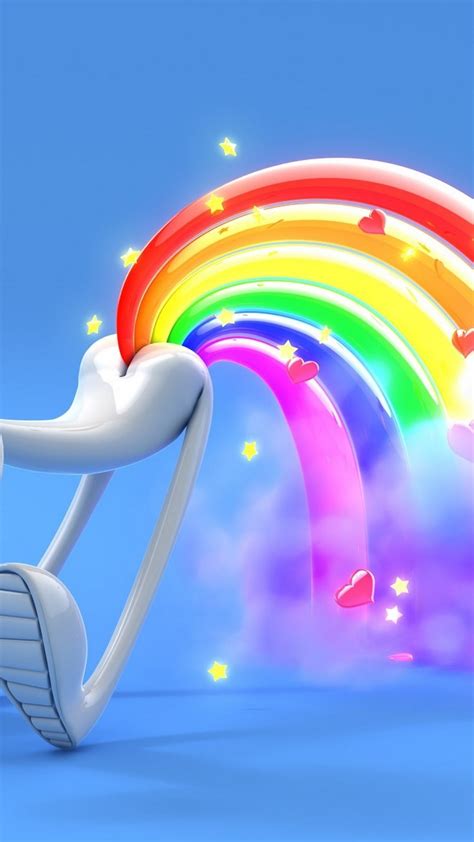 Iphone Rainbow Wallpaper Hd For Mobile