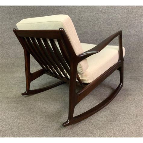 The most common danish rocking chair material is wood. Vintage Danish Mid Century Modern Rocking Chair by Kofod ...