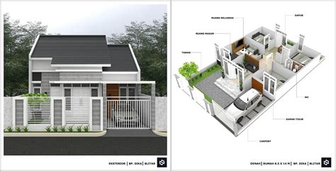 Nirwana garden marapalam padang pekerjaan. Inspirasi Baru 32 Denah Rumah Minimalis Beserta Keterangannya