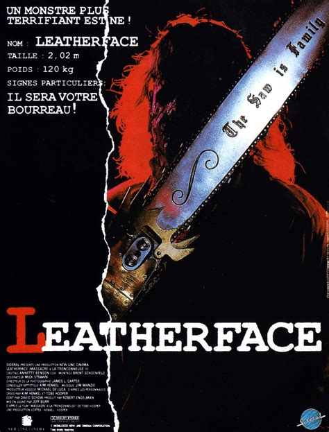 Poster Leatherface Texas Chainsaw Massacre Iii 1990 Poster