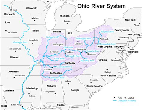 Ohio River Basin Ohio River Monongahela Jefferson City
