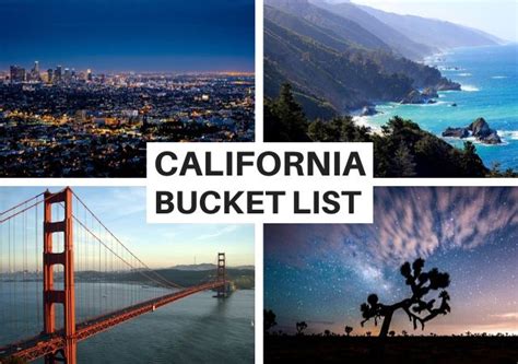 California Bucket List 35 Best Places To Visit In California