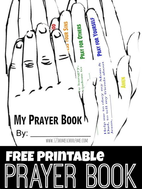 Childrens Prayer Book Printable 123 Homeschool 4 Me