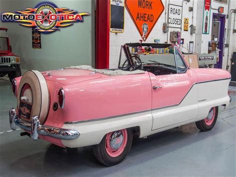 1959 Nash Metro Convertible Series Iv Pink Over White For Sale