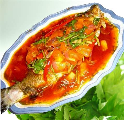 Nak masak ikan siakap 3 rasa macam kedai thai tu? Resepi Siakap Tiga Rasa - Resepi Cik Bee