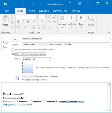 Share Your Microsoft Outlook Calendar With Friends