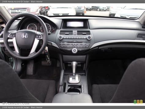 Black Interior Dashboard For The 2008 Honda Accord Ex Sedan 75955959