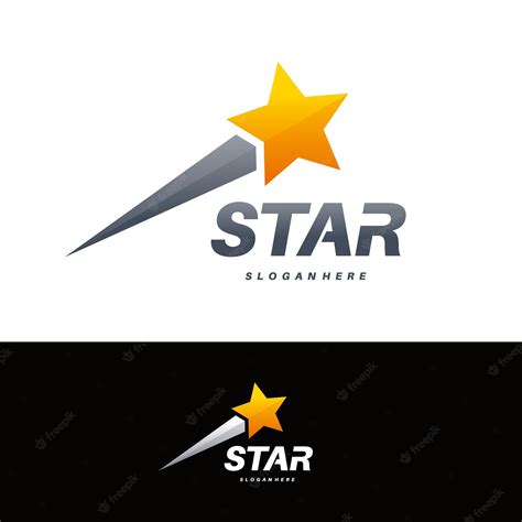 Premium Vector Elegant Fast Star Logo Designs Concept Vector