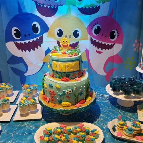 Boredom busting activities for toddlers. Baby shark Birthday Party Ideas | Photo 1 of 19 | Shark ...