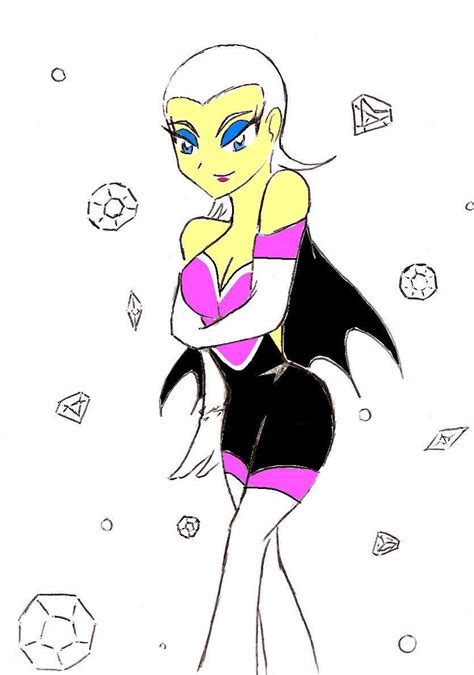 Humanized Rouge The Bat By Silencix On Deviantart