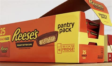 Reese S Debuts Pantry Pack With Snack Sized Peanut Butter Cup Packs Thrillist
