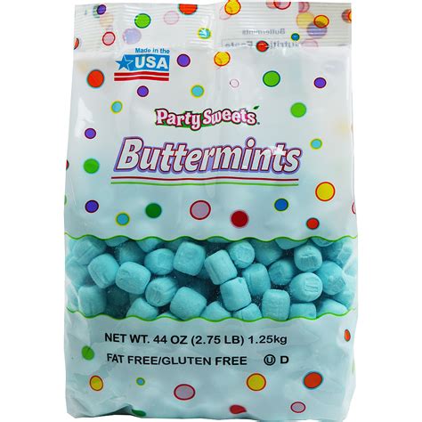 Blue Buttermints 380pc Blue Candy Buffet Party Sweets Candy Buffet