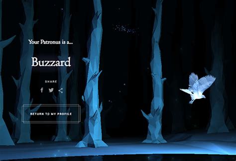 did you get a weird patronus from that pottermore quiz