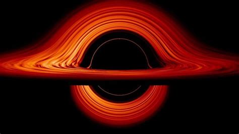 Revolve Around A Black Hole Accretion Disk In Amazing Visualization