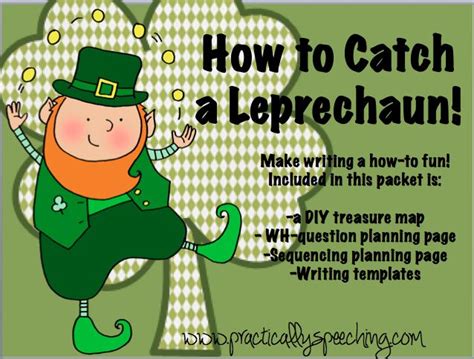 Practically Speeching How To Catch A Leprechaun Freebie Alert