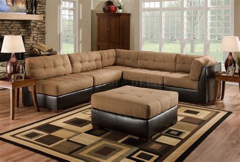 10 The Best Camel Sectional Sofas