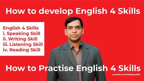 How To Develop English 4 Skills How To Practise English 4 Skills